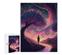for Adults 500 PCS Puzzle Magical Pathway Fantasy Artwork Jigsaw Puzzles for Adults But Fun And Humorous for Birthday, Chrismas for Is Ideal As A Gift 500 PCS
