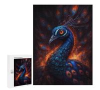 for Adults 500 PCS Puzzle Magical Peacock Artwork -1 Jigsaw Puzzles for Adults But Fun And Humorous for Birthday, Chrismas for Is Ideal As A Gift 500 PCS