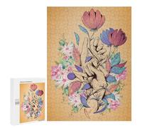 for Adults 500 PCS Puzzle Spring Flowers Blooming Jigsaw Relax Games Perfect Decoration Unique Gifts for Birthday And Christmas 500 PCS