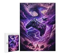 for Adults 500 PCS Puzzle Thundering Gaming Adventure -1 Jigsaw Puzzles for Adults But Fun And Humorous for Birthday, Chrismas for Is Ideal As A Gift 500 PCS