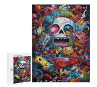 for Adults 500 PCS Puzzle Vibrant Gaming Artwork Adult Puzzles Hands-on Game Improve Memory Unique Gifts for Birthday And Christmas 500 PCS