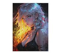 for Adults 52x38cm/1000pcs Jigsaw Puzzle Luminous Elegance Teenagers Puzzles Brain Teaser Game Analysis And Logic Challenging Game Gifts 52x38cm/1000pcs