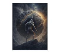 for Adults 52x38cm/1000pcs Jigsaw Puzzle Sisyphus Endless Work Adult Jigsaw Brain Teaser Game Enhance Memory Unique Birthday And Xmas Gifts 52x38cm/1000pcs
