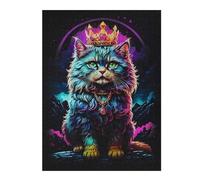 for Adults 52x38cm/1000pcs Puzzle Persian Cat Abstract Jigsaws for Adults Relaxing Games Presents for Women for Is Ideal As A Gift 52x38cm/1000pcs