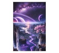 for Adults 75x50cm/1000pcs Jigsaw Puzzle Amethyst River Canyon Adult Jigsaw Brain Teaser Game Enhance Memory Unique Birthday And Xmas Gifts 75x50cm/1000pcs