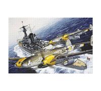 for Adults 75x50cm/1000pcs Jigsaw Puzzle Messerschmitt BF110 D3 Teenagers Puzzles Brain Teaser Game Analysis And Logic Challenging Game Gifts 75x50cm/1000pcs