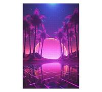 for Adults 75x50cm/1000pcs Jigsaw Puzzle Synthwave Euphoria Adult Jigsaw Brain Teaser Game Enhance Memory Unique Birthday And Xmas Gifts 75x50cm/1000pcs