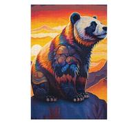 for Adults 75x50cm/1000pcs Puzzle Abstract Fluffy Panda Puzzle for Adults DIY Toys Presents for Women Unique Gifts for Birthday And Christmas 75x50cm/1000pcs