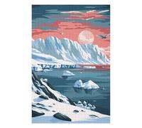 for Adults 75x50cm/1000pcs Puzzle Arctic Landscape Adult Puzzles Hands-on Game Improve Memory Unique Gifts for Birthday And Christmas 75x50cm/1000pcs