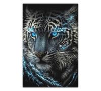for Adults 75x50cm/1000pcs Puzzle Magic Frost Tiger Jigsaw for Adults Fun Games Hand Speed Race Unique Gifts for Birthday And Christmas 75x50cm/1000pcs