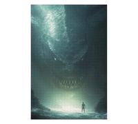 for Adults 75x50cm/1000pcs Puzzle Thalassophobia Underwater Monster Encounter Jigsaws for Adults Relaxing Games Presents for Women for Is Ideal As A Gift 75x50cm/1000pcs