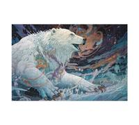 for Adults 75x50cm/1000pcs Puzzle Whispering Arctic Dreams A Polar Bear's Tale Adult Puzzles Hands-on Game Improve Memory Unique Gifts for Birthday And Christmas 75x50cm/1000pcs
