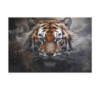 for Adults 75x50cm/1000pcs Puzzle Wild Tiger Portrait Artwork -1 Adult Puzzles Hands-on Game Improve Memory Unique Gifts for Birthday And Christmas 75x50cm/1000pcs