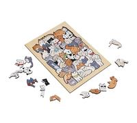 for Adults - Cat Themed Home Decor | Irregular for Brain Exercise | Game Night Rainy Day Meeting Weekend Activity soc
