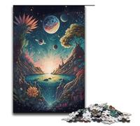 for Adults Jigsaw Crazy Space Landscape 1000 Piece Paper Jigsaw for Adults& Kids Age 12 Years Up 1000 PCS(38x26cm)
