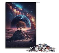 for Adults Jigsaw Gorgeous Planet 1000 Piece Wooden Jigsaw for Adults& Kids Age 12 Years Up 1000 PCS(38x26cm)