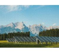 for Adults Jigsaw Solar Panels The Field Jigsaw Puzzle Challenging for Youth Fun Puzzle Family Educational Game Toys Activities Gift_1000pcs