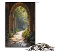 for Adults Jigsaw The Winding Corridor 1000 Piece Wooden Jigsaw for Adults& Kids Age 12 Years Up 1000 PCS(38x26cm)