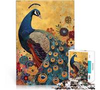 for Adults Puzzles 2000 Piece Jigsaws Mixed Media Male Peacock Made of cardboard for and from 14 years and over Toys for family entertainment Birthday and unique gifts。size:70x100cm/27.5x39.3inch