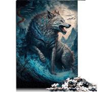 for Adults Puzzles wolf 1000 Piece Jigsaw Puzzle for Adults and Kids Age 12 Years Up Cardboard PuzzlesBrain Teaser Puzzle Size: 26x38cm