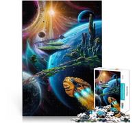 for Adults1000 Piece Puzzles Galactic Voyage Awaits Made of cardboard Suitable for ages 14 and up Each piece is unique - Fun and challenging game for the whole ideas。size：38x52cm