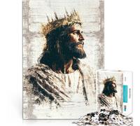 for Adults1000 Piece Puzzles King of Kings Made of cardboard Suitable for ages 14 and up Vacation at home: killing time Challenging Game Gifts。size：38x52cm/14.96x20.47inch