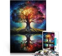 for Adults1000 Piece Puzzles Space Of Tree Made of cardboard Suitable for ages 14 and up Improve memory gifts for friends and family。size：26x38cm/10.24x14.96inch