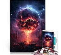 for Adults2000 Piece Puzzles Destruction of Earth Made of cardboard，Suitable for ages 14 and up Intellectual game because it is ideal as a gift for the whole family。size：70x100cm/27.5x39.3inch