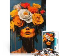 for Adults2000 Piece Puzzles Rose Enchantment Made of cardboard，for 14+ Analysis and logic Unique Home Decorations and Gifts。size：70x100cm/27.5x39.3inch