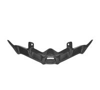 For ADV150/ADV160 Wind Deflector Front Spoiler Lip Protection Accessories Beak Style Motorcycle Headlight Guard Bar Winglet Aerodynamic(Carbon Fiber)