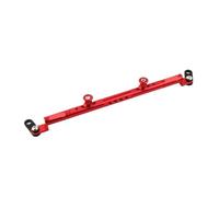 For ADV150 Motorcycle Balance Handlebar Mirror Seat Extension Bar Cross Steering Wheel Handlebar Drag Bar(Red)