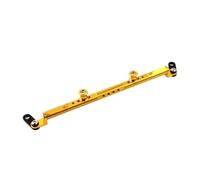 For ADV150 Motorcycle Balance Handlebar Mirror Seat Extension Bar Cross Steering Wheel Handlebar Drag Bar(Yellow)