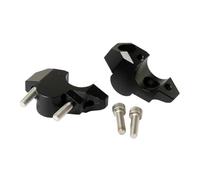 For ADV350 2022-2024 Motorcycle Accessories Handlebar Riser Handle Heighten 35mm Move Back 10mm Bracket Clamp Motorcycle Handbar Rising Clamp Motorcycle Handbar Rising Clamp(Black)