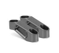 For Africa Twin 1100 For CRF1100/L For CRF 1000/L XRV 750 For CRF1000L For CRF1100L Rearview Mirrors Extension Riser Extend Mirror Stem Extender(GRAY)