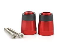 For Africa Twin CRF1000L 2017 2018 2019 Motorcycle CNC Aluminum Handlebar Bar Ends Balance Pads Hand Grip Plug Slider Motorcycle Handlebar Caps Ends Plug(Red)