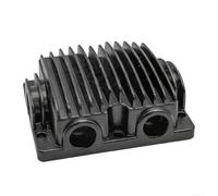 for Air Compressor Cylinder Head Replacement For AOTUSI Mute Oil-Free Pump 1100W 1500W Double Cylinder for g1 G3/8 Thread UK Workshop Tool