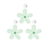 for Air Conditioner Deflector Adjustable AC Wind Shield Anti Direct Blowing PP Material Fit White Green Orange(Green 3pcs)