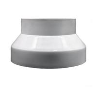 For Air Duct Transition Reducer 100-200mm for Connecting Different Size Round Pipes in HVAC Environments (200 to 150)