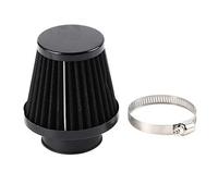 For Air Filter 38 mm 150cc 38 mm Round Cone Air Filter Universal Automatic Cold Air Intake Induction Kit for Motorcycle Off-Road ATV Four Pit Bike (Black)