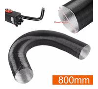 For Air for Diesel Parking Heater Ducting Hose Aluminum Air for Diesel Features Made practical aluminum foil material long-lasting use and reliability (80CM)