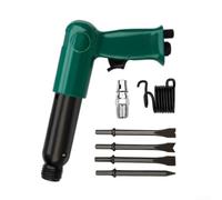 for Air Hammer Kit 4500 BPM with 4 Chisels for Auto Metal Work | for forged Alloy Steel/ 4-piece Chisel Set/ Anti-vibration for Grip/ Compact For Tight Spaces/ Automotive Metal Work(190)