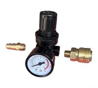 For Air Pressure Regulator with Gauge 0 180 PSI for Spray For Air Tools and For Air Compressor, Brass, Nylon Construction for Durable and Accurate Pressure Management