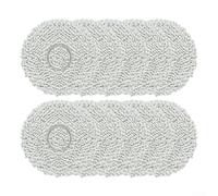 For Airbot Robot Vacuum Mop Cloth Replacement Compatible for X40 Ultra 17000 Pa Model, Microfiber Mop Cloth 4 or 10 Pieces (10 PACK)