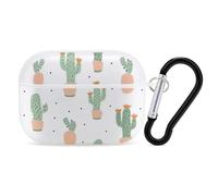 for Airpod Pro Case Cover with Secure Lock Clip Hard Simple Line Art Protective Cover Compatible with Airpod Pro 2nd/1st Generation Case for Women Men Front LED Visible White
