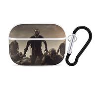 for Airpod Pro Case with Keychain Accessories Hard Shell Protective Cover Many Zombie Headphone Cases Compatible with Airpod Case 2nd/1st Generation, Front LED Visible