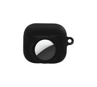 for AirPods 4 Two-in Silicone Protective Case for airtag Tracking Locator Accessories HeaDphone Lost Colorful