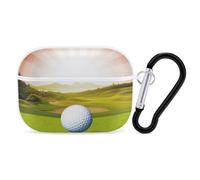 for AirPods Pro 2 Case Supports Wireless Charging Golf Sport AirPods Pro Case Cover with Durable Carabiner for Men/Women