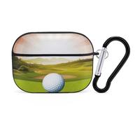 for AirPods Pro 2 Case Supports Wireless Charging Golf Sport AirPods Pro Case Cover with Durable Carabiner for Men/Women