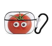 for AirPods Pro 2 Case Supports Wireless Charging I Love You from My Head Tomatoes AirPods Pro Case Cover with Durable Carabiner for Men/Women