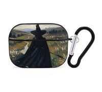 for AirPods Pro 2 Case Supports Wireless Charging The Witch of Darkness AirPods Pro Case Cover with Durable Carabiner for Men/Women
